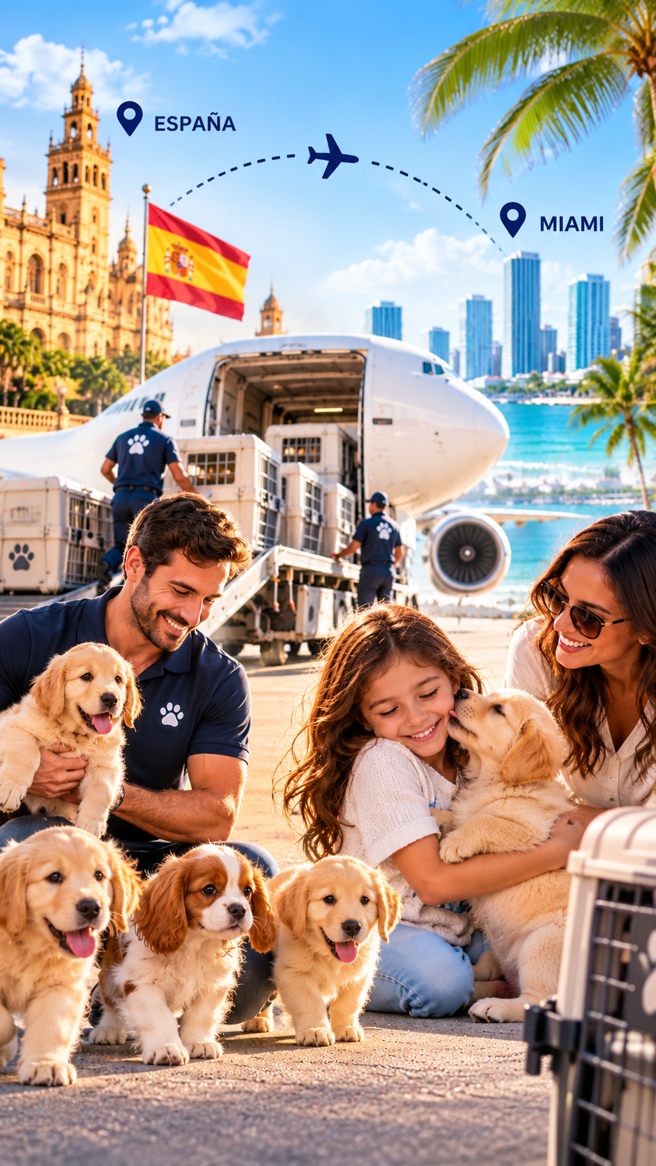 Cachorros españoles en venta en Miami, Libra Mascota